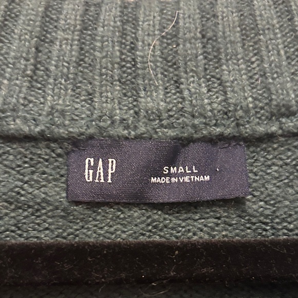 GAP Forest Green Women's Crew Neck Sweater - Picture 2 of 2